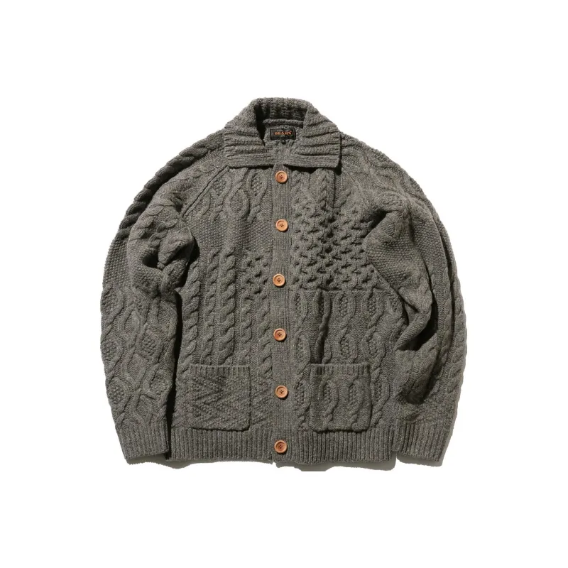 Beams Sweaters Unisex Gray-0