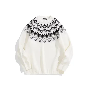 PEACEBIRD MEN Sweater Unisex White