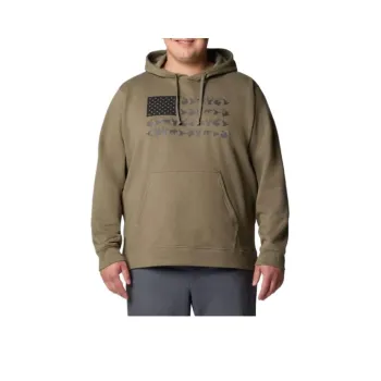 Columbia Men's PHG™ Game Flag II Hoodie - Big Sweatshirt Men's Green