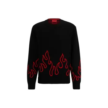 HUGO BOSS SS24 Sweater Men's Black