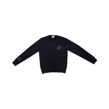 HERMES FW23 Sweater Men's Marine Blue