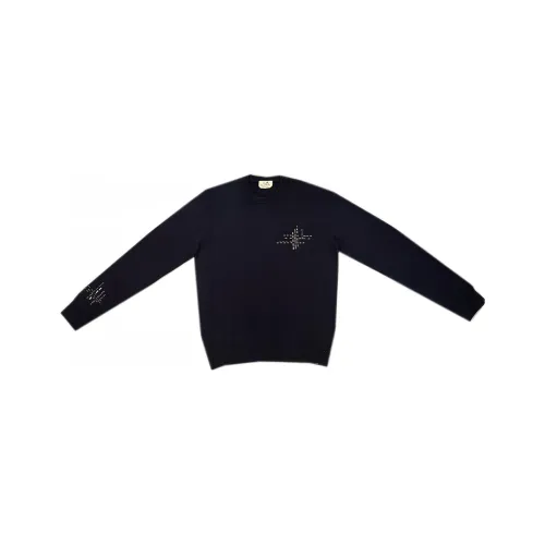 HERMES FW23 Sweater Men's Marine Blue