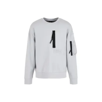 ARMANI EXCHANGEAE Sweatshirt Men's Light Gray