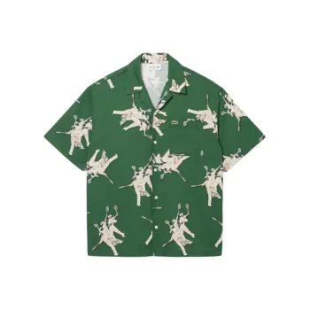 LACOSTE René LACOSTE print Shirt