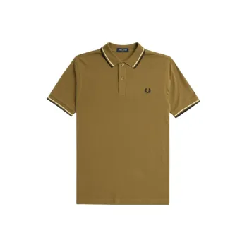 FRED PERRY Polo Shirt Men's Umber