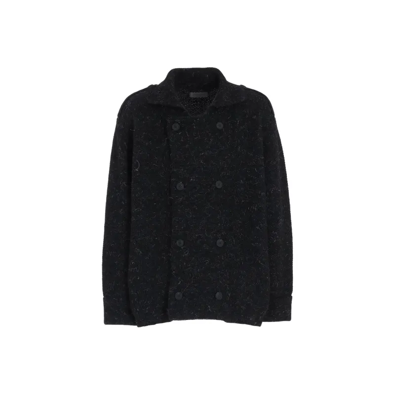 Yohji Yamamoto Double-Breasted Sweater-0