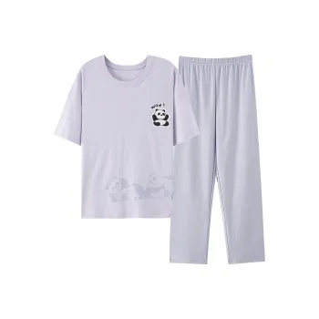 MIIOW Pajama Set Women's Light Lavender