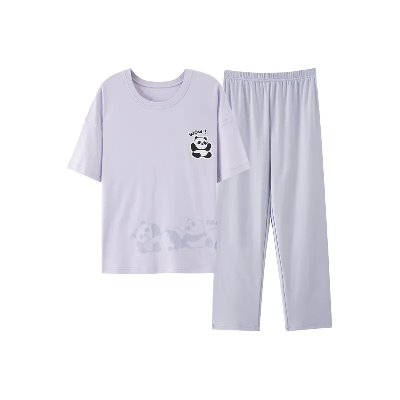MIIOW Pajama Set Women's Light Lavender-0