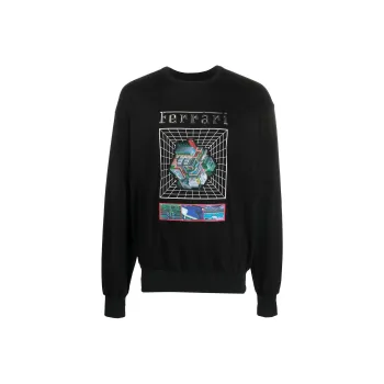 Ferrari Graphic print Cotton Sweatshirt