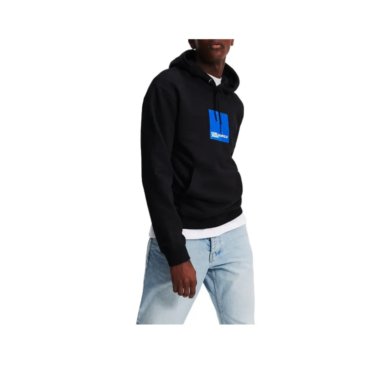 KARL LAGERFELD / Karl Lagerfeld Jeans Box logo Organic cotton Hoodie-0