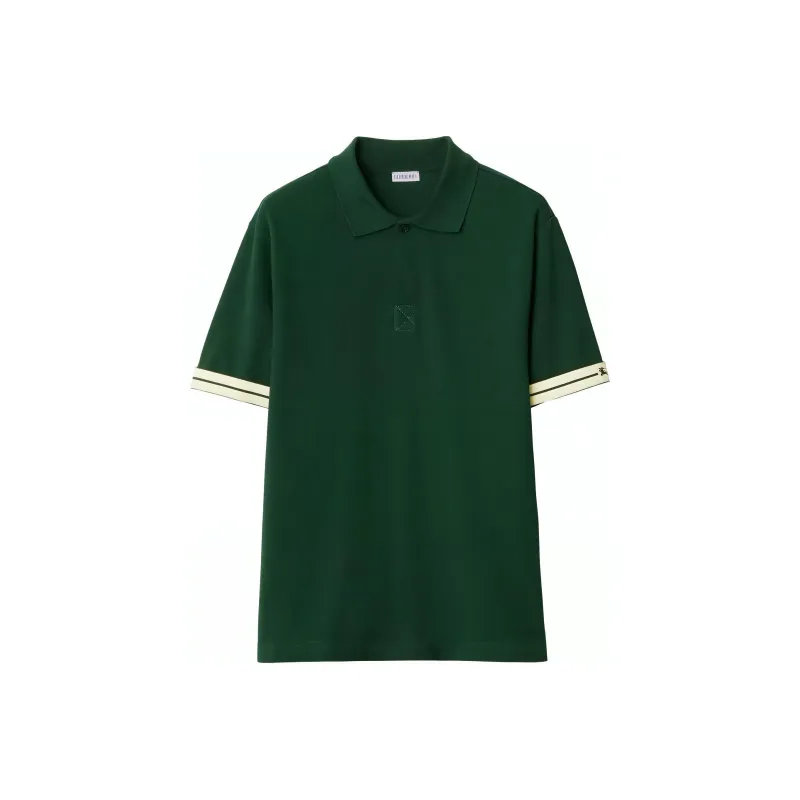 Burberry Polo Shirt Men's Ivy Green-0