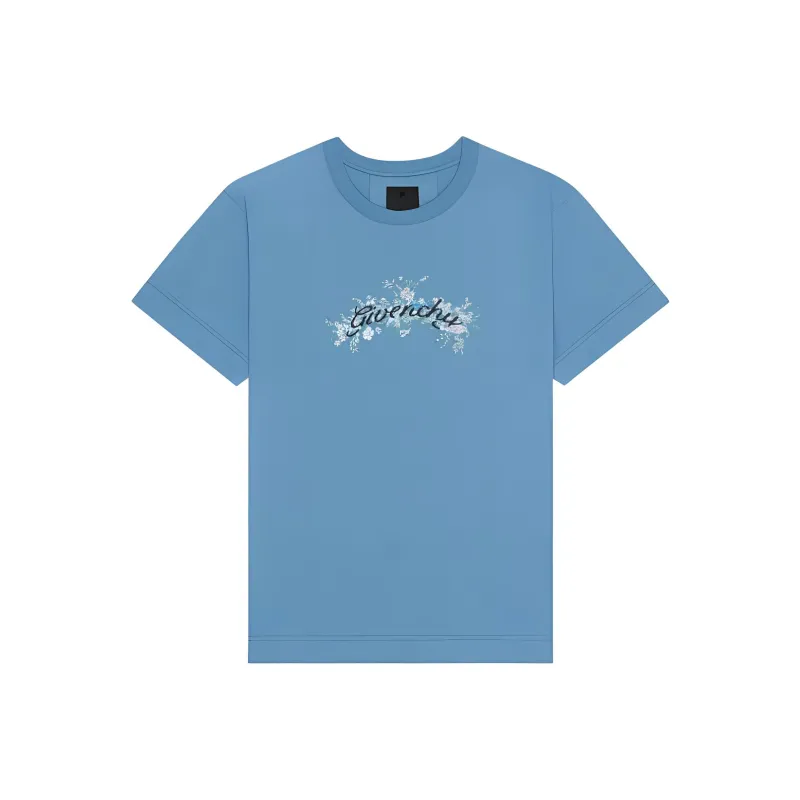 Givenchy Flowers Crewneck T Shirt-0