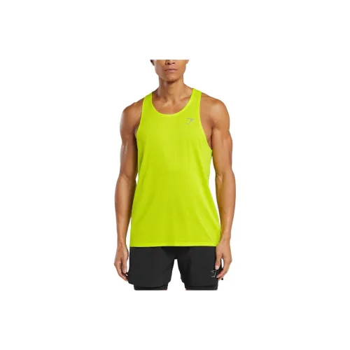 GYMSHARK Tank Top Men's Neon Green