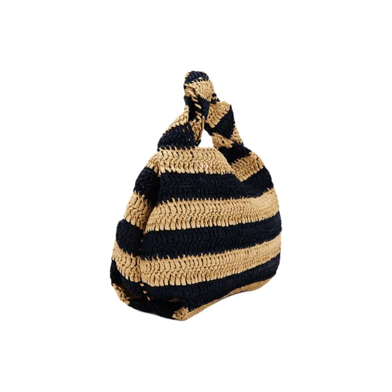 A.L.C. Raffia Handbag Women's Yellow Black-1