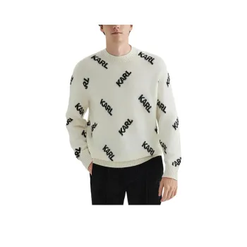 KARL LAGERFELD FW24 Sweater Men's White