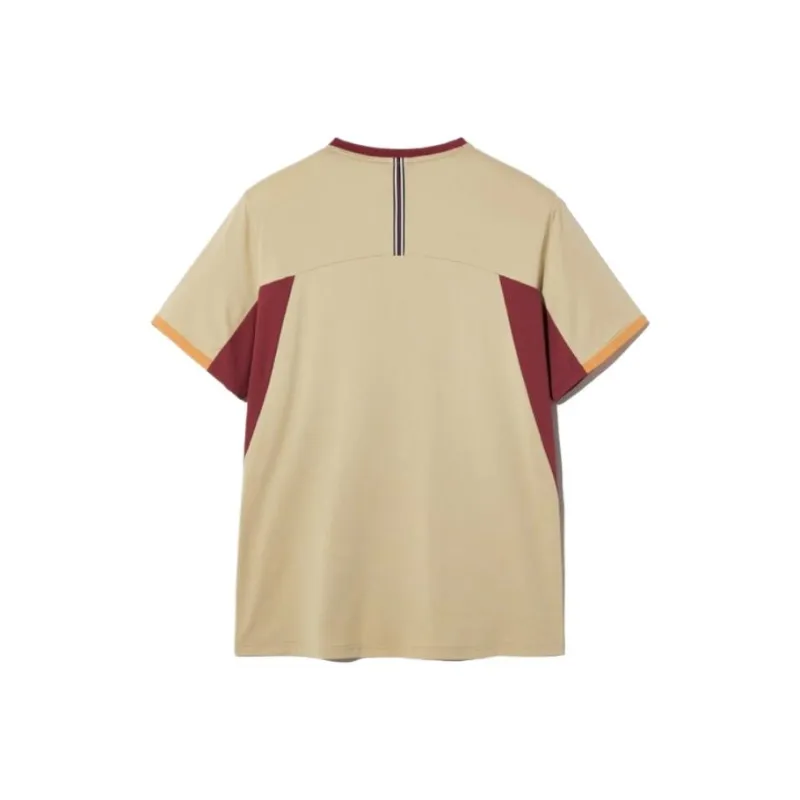 FILA SS25 Tennis Top Men's Burgundy-1