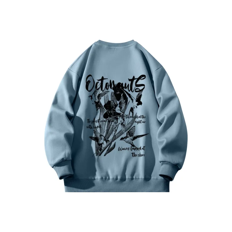 Small Columns Under The Sea Sweatshirt Unisex-17