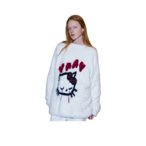 CasseSango x ANTERIOR LOVED Sweater Unisex White