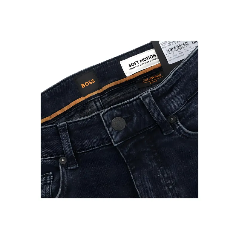 HUGO BOSS SS24 Jeans Men's Dark Blue-8