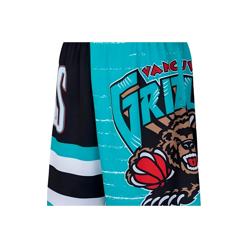 Mitchell & Ness Basketball Shorts Unisex Green Black-1