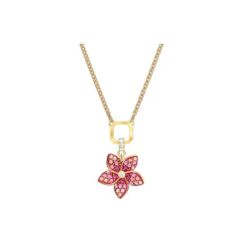 Swarovski Tropical Necklaces Women's Pink