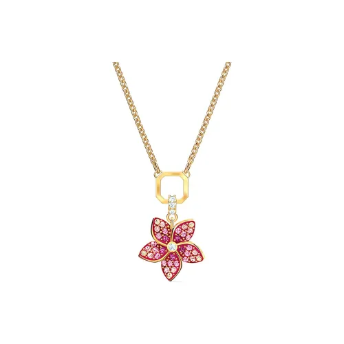 Swarovski Tropical Necklaces Women's Pink