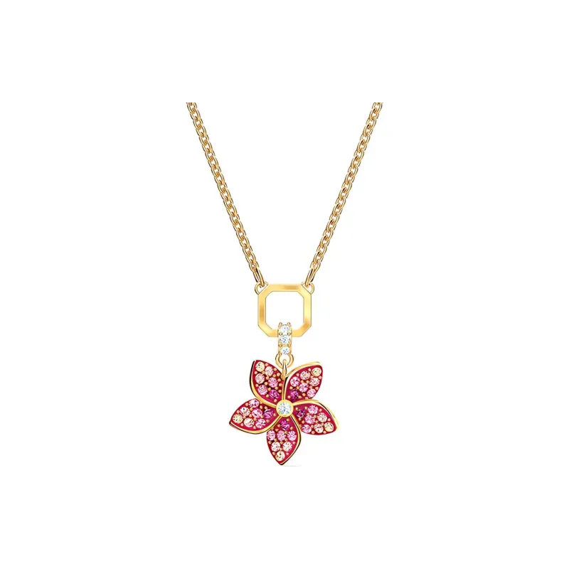 Swarovski Tropical Necklaces Women's Pink-0