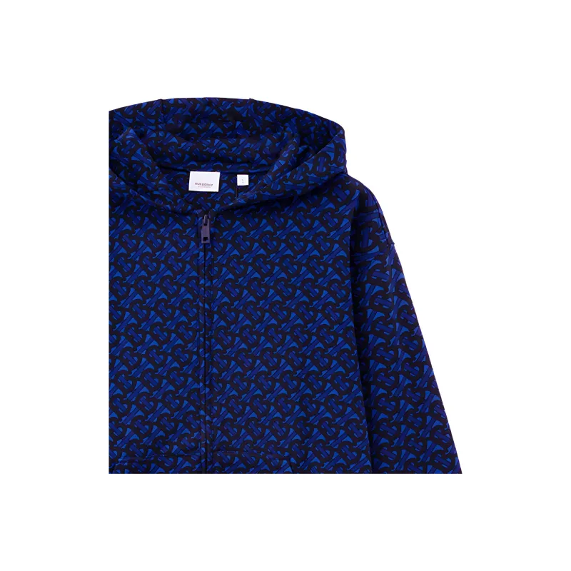 Burberry Tb Monogram Print Zip Up Hoodie-2