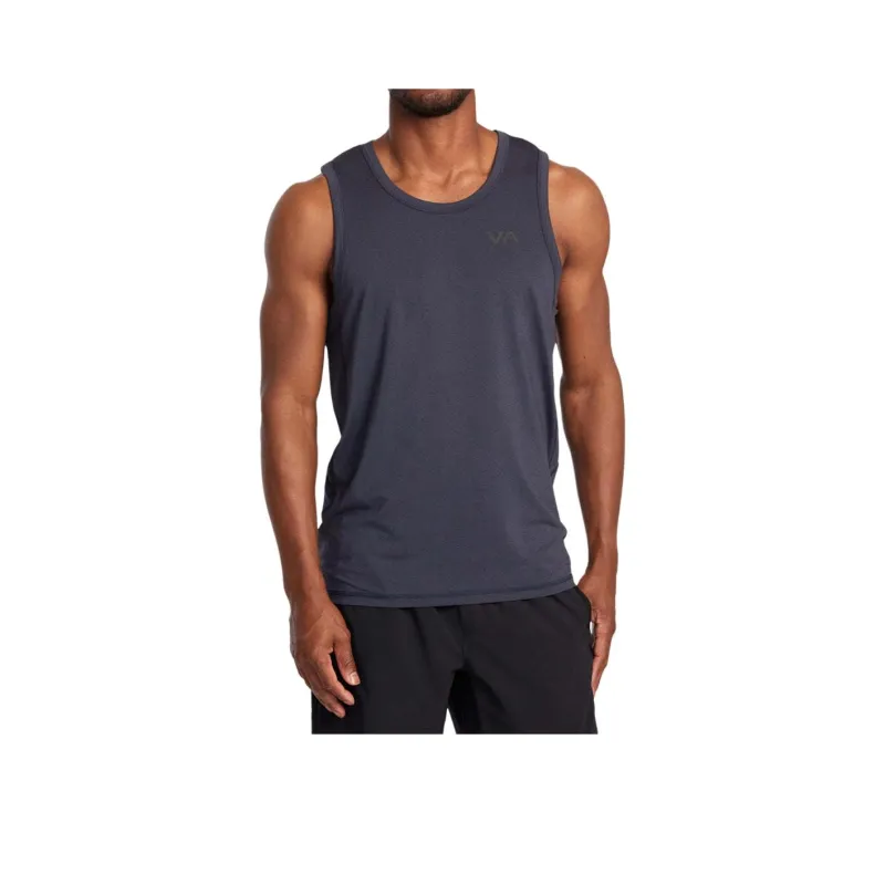 RVCA Tank Tops Men's Marine Blue-0