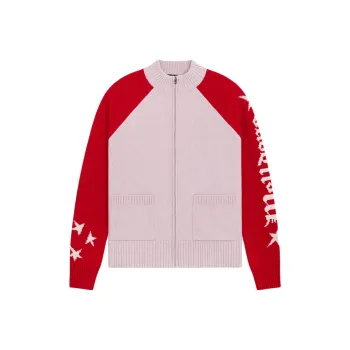 WE11DONE SS24 Sweater Unisex Red
