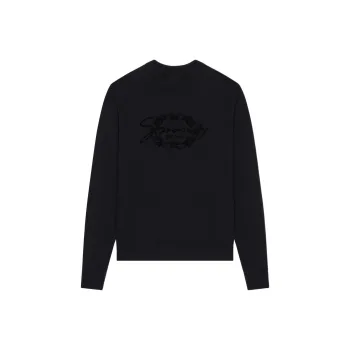 Givenchy Logo Embroidered Knit Sweater