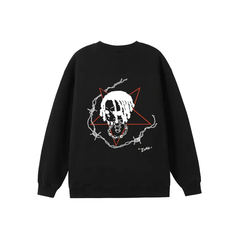 *EVAE+MOB Dreadlocks Series Sweatshirt Unisex-12