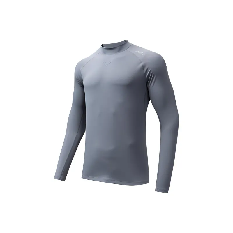 ANTA Running Collection T Shirts Men Smoke Coal Gray-0
