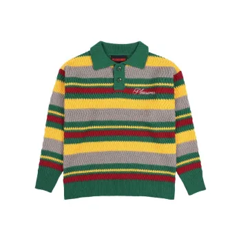 PLEASURES Cooper Polo Sweater
