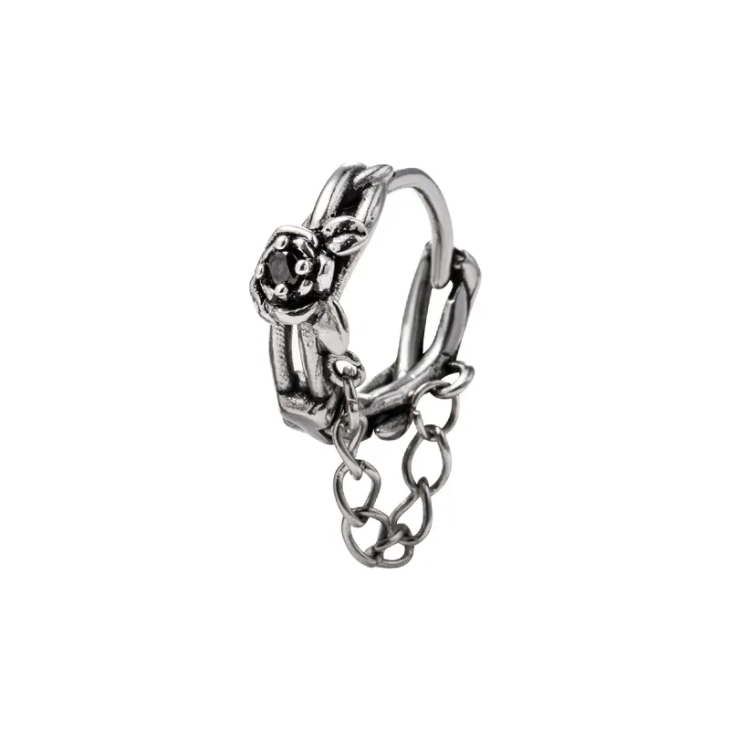 ENFANTIN Titanium Steel Earrings Unisex-0