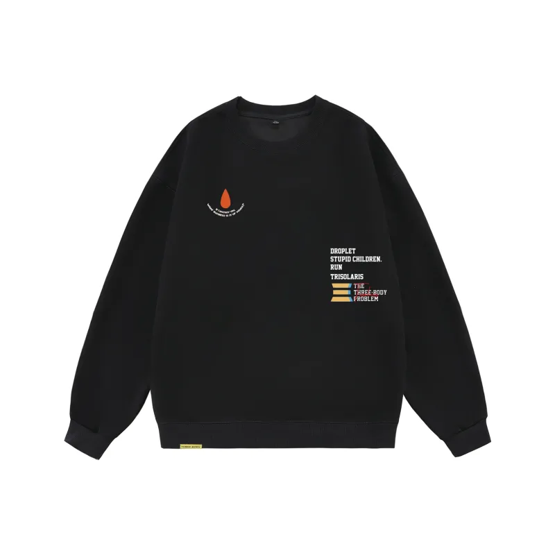 THREE BODY Sweatshirts Unisex-0