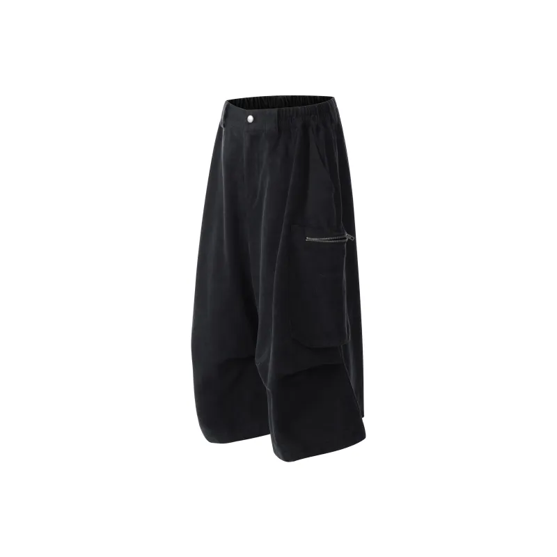 VERAF CA Cargo Shorts Unisex Black-1