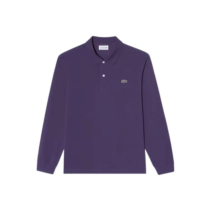 LACOSTE Polo Shirt Men's Purple-0