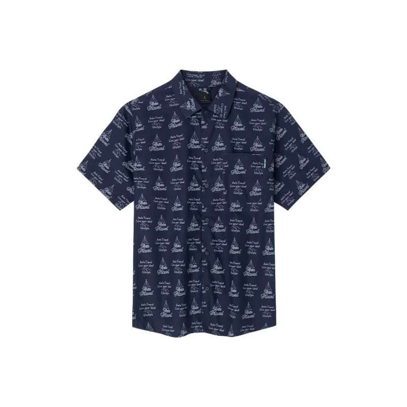 CHAOJIANTA Polo Shirt Men's Midnight Blue-0