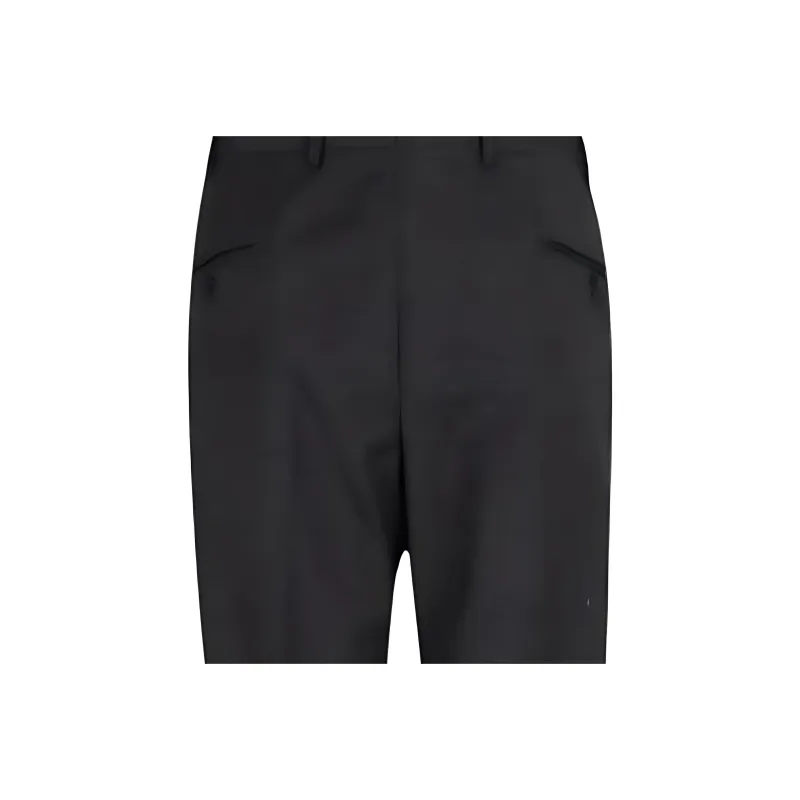 EMPORIO ARMANI Pressed Crease Tailored Trousers-4