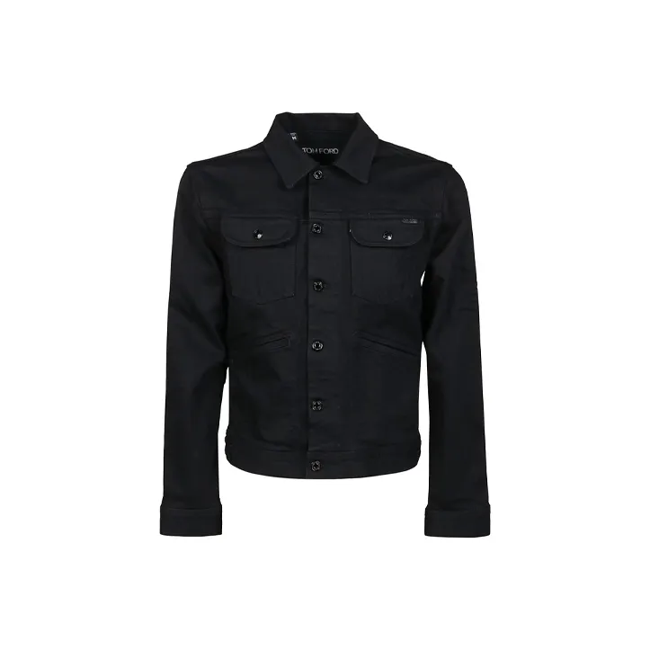 TOM FORD Jackets Men Black-0
