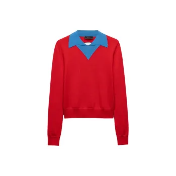 PRADA Sweaters Men Red