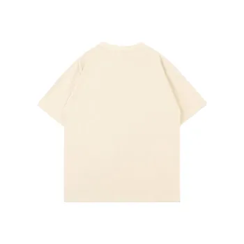 Mu Xiao Xin T Shirt Women's Apricot Blue Car T Shirt