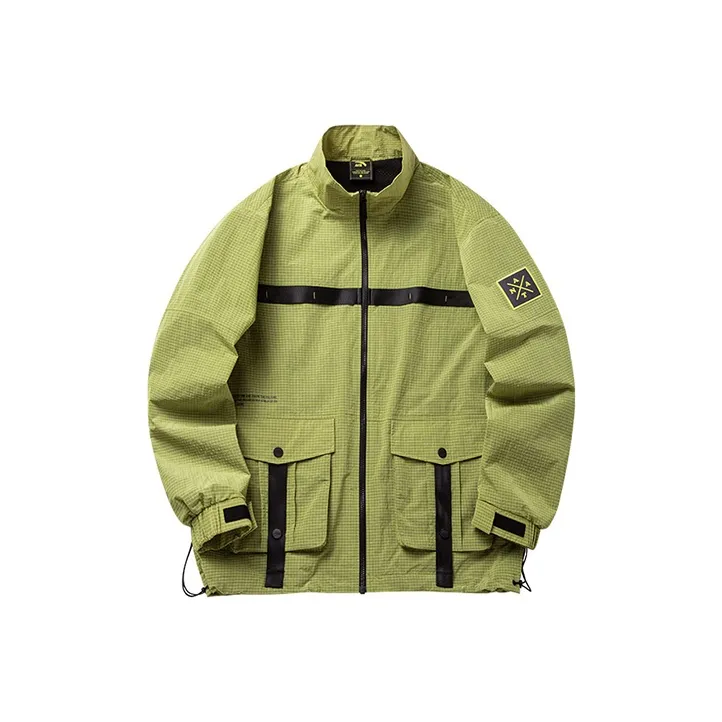 Anta Life Collection Jacket Men's Bright Yellow-0