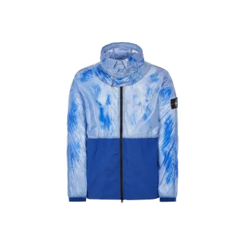 STONE ISLAND Heat Reactive Lamy Cotton Linen Tela Jacket