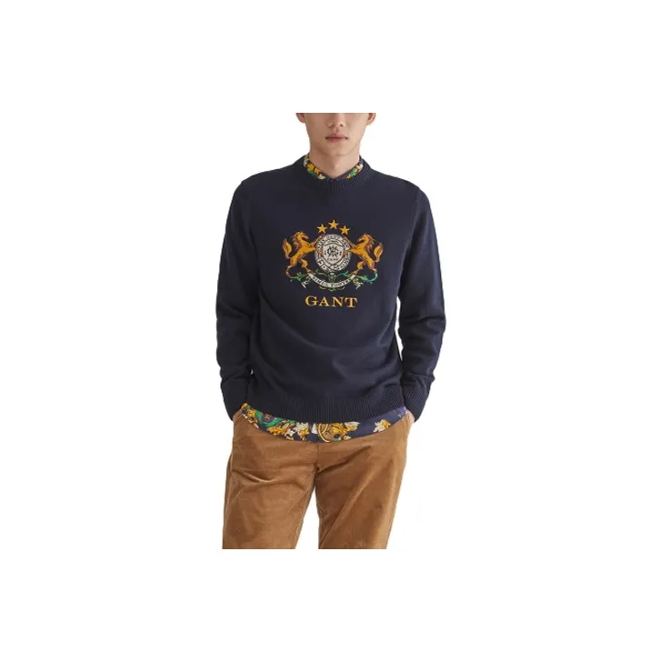 GANT Sweaters Unisex Night Blue-0