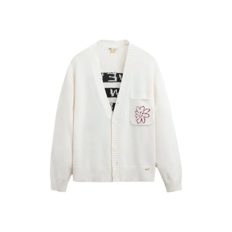 ZARA x Pepo Moreno Knitwear Unisex White-0