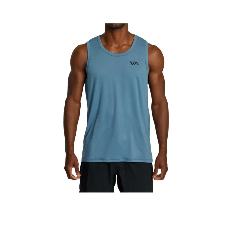 RVCA Tank Tops Men's Glacier Blue-0