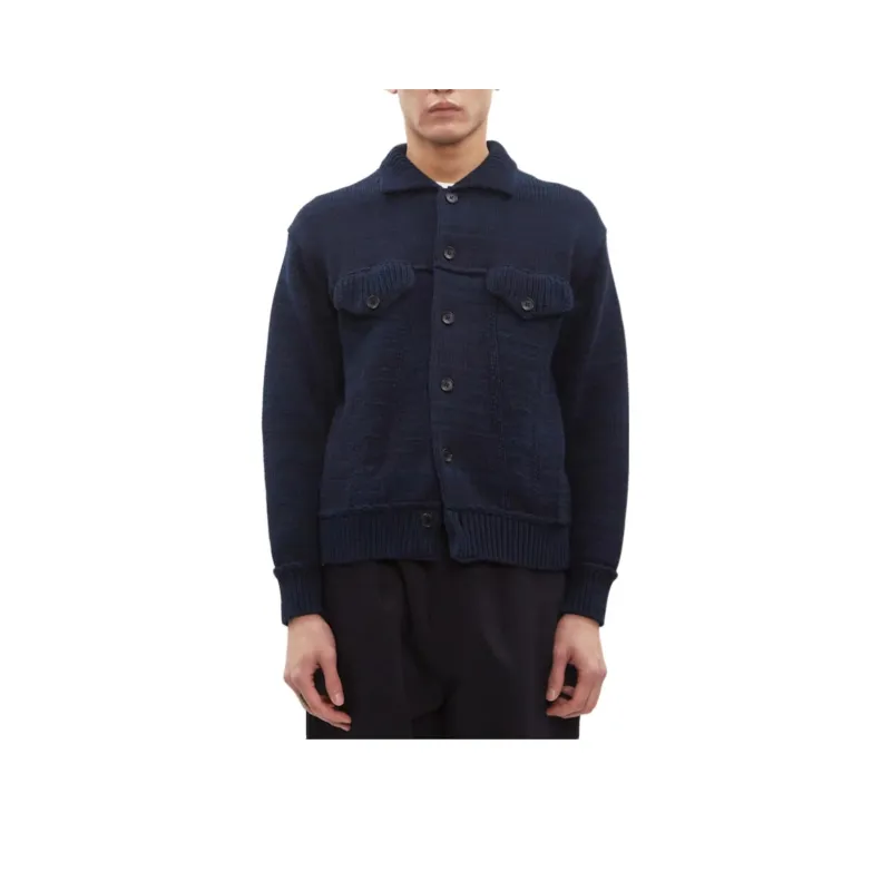 LA GARCONNE SS24 Knitwear Men's Navy-0
