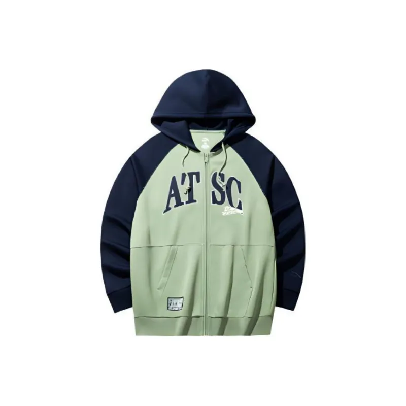 Anta Life Collection Sports Life Collection Sweatshirt Men's Gray Pea Green-0